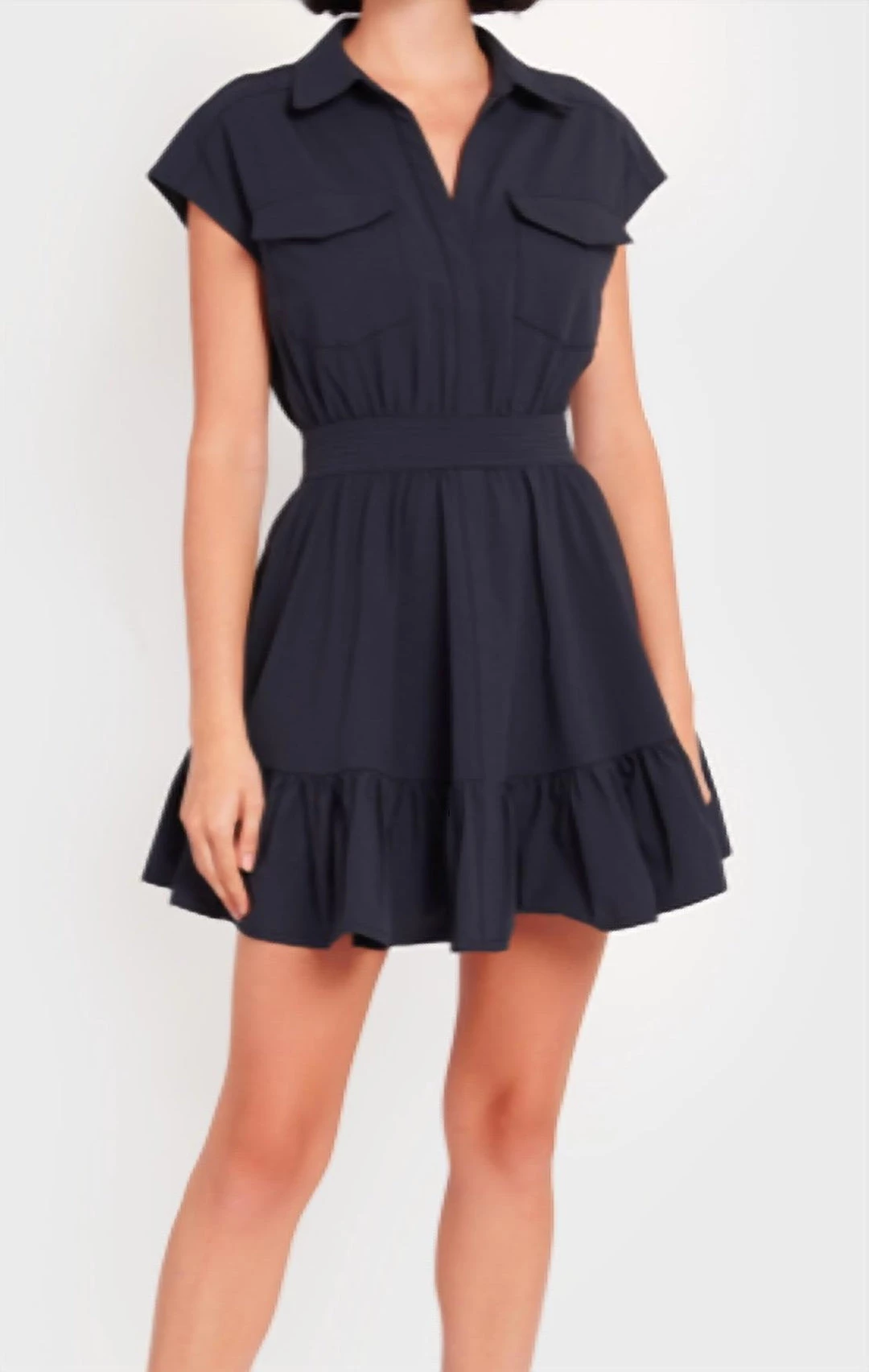 Cinq A Sept Ruthy Dress in Navy - women 3 Cinq A Sept Ruthy Dress in Navy - women