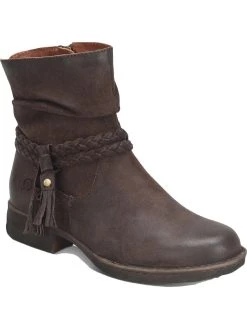 Born Ouvea Womens Round Toe Ankle Booties