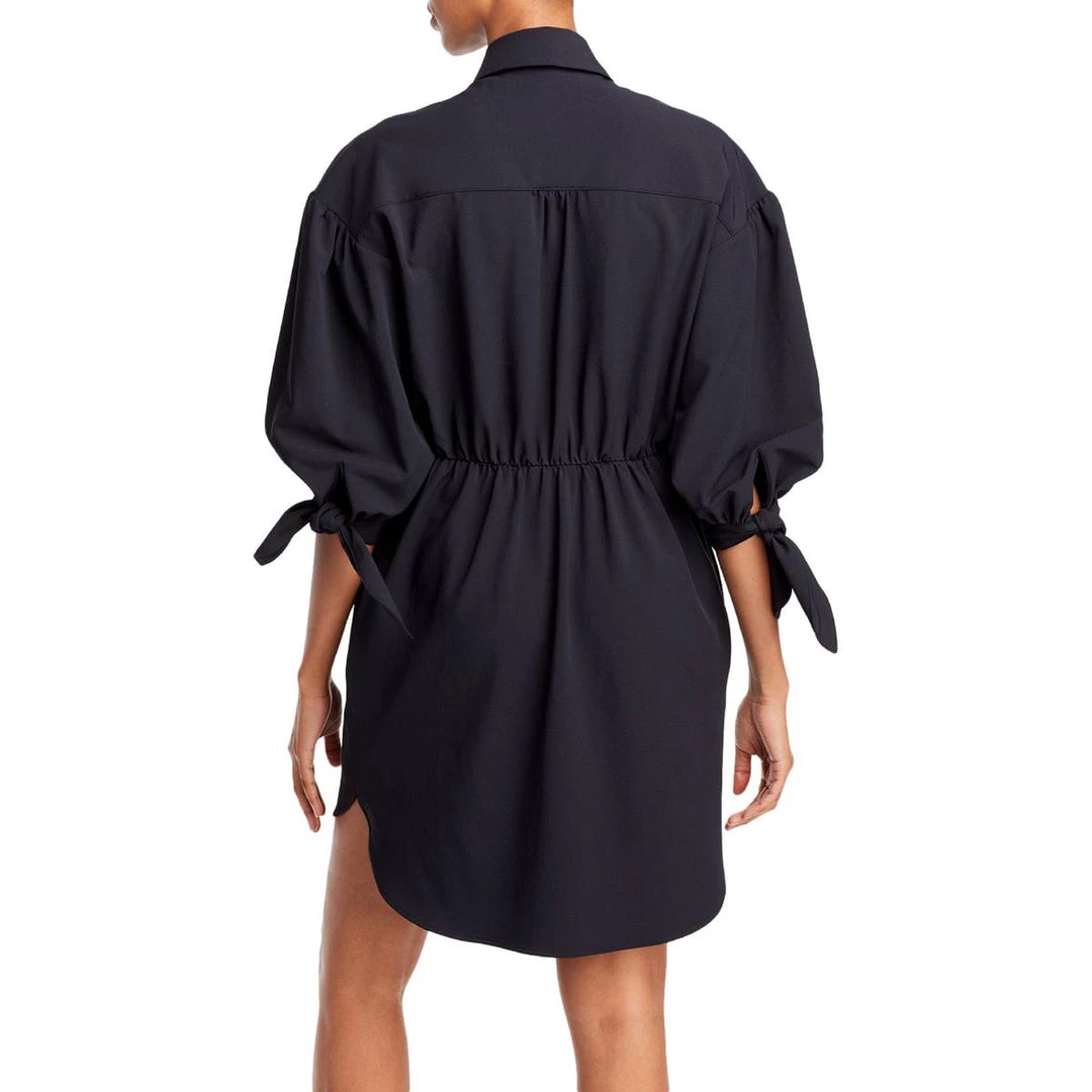 Cinq a Sept Stacey Womens Collared Midi Shirtdress 4 Cinq a Sept Stacey Womens Collared Midi Shirtdress - Image 2