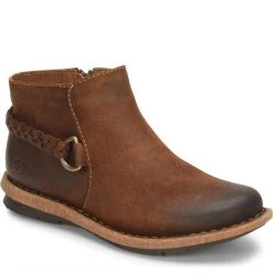 Born Toya Boots in Glazed Ginger Distressed (Brown) - women