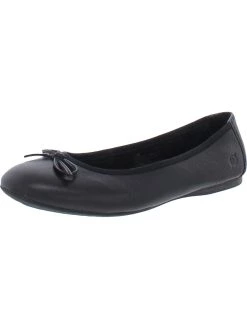 Born Womens Faux Leather Flat Ballet Flats