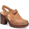 Born Devlyn Clogs in Tan Camel Distressed - women