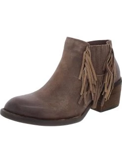Born Danni Womens Dressy Leather Booties
