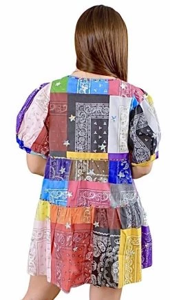 Queen Of Sparkles Bandana Cotton Dress in Rainbow - women 7 Queen Of Sparkles Bandana Cotton Dress in Rainbow - women -Paolita store cf7b3ce5e412498199c95783fb276af0 83b3a99b 3a46 42e6 b50b c96164bc9c9f 1080x
