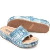 Born Sharr Flatform in Blue - women