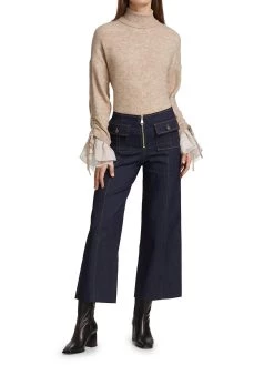 Cinq A Sept Atlas Pullover in Oatmeal - women